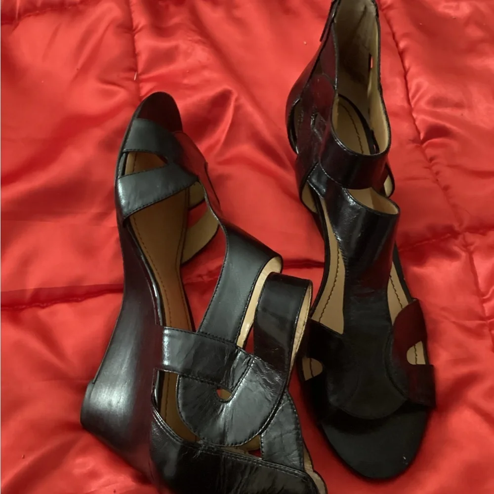 Strappy Nine West Wedge Sandals ( Wedge Height = 2.75inches)